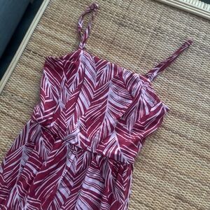 Lily Rose Red Maxi Dress